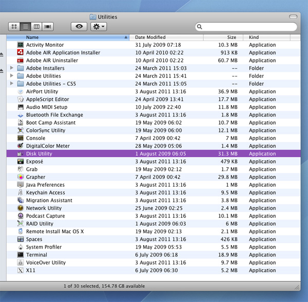 view a usb formatted for mac
